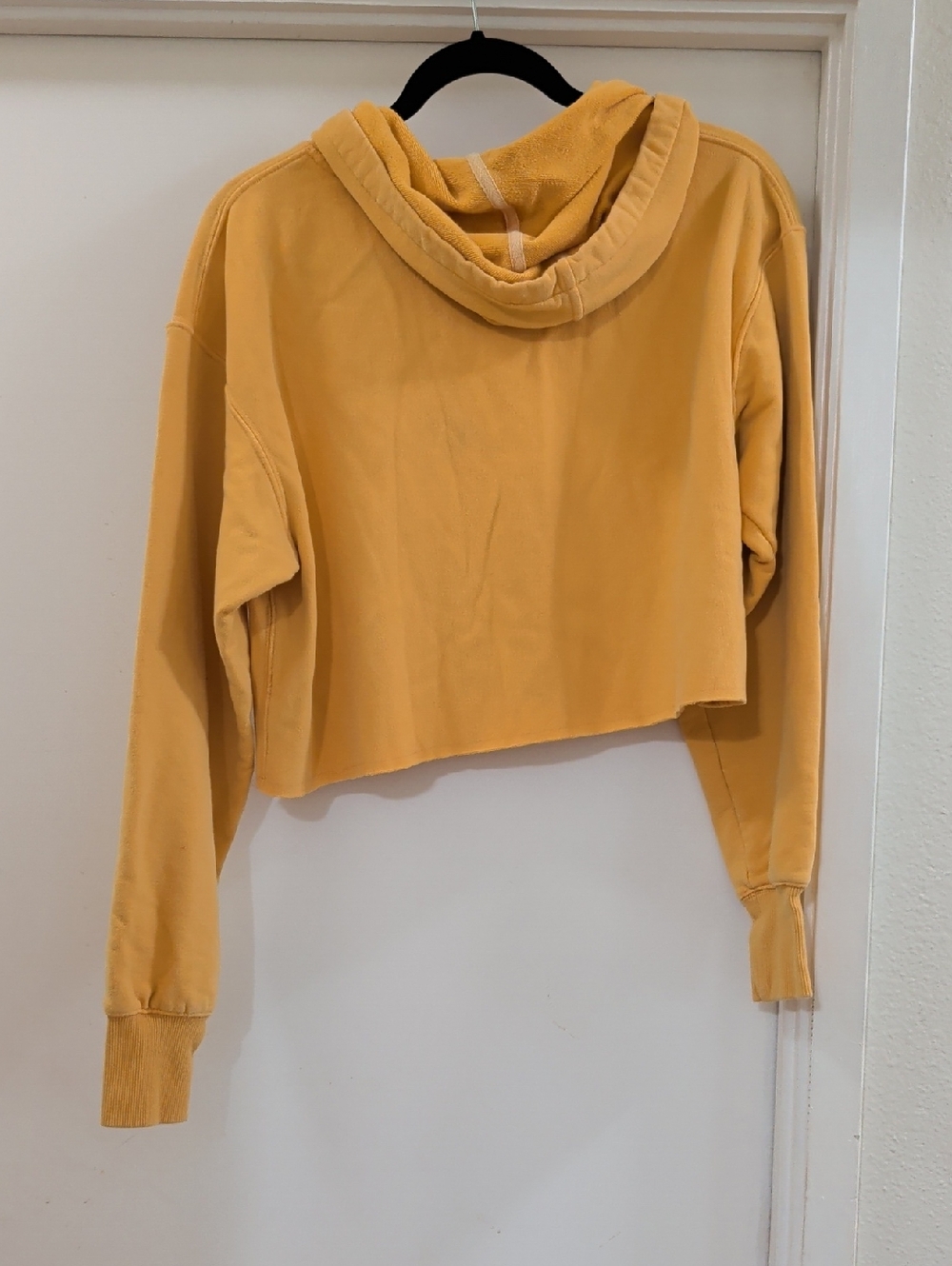 Free People Movement Hoodie Yellow EUC - Picture 2 of 4